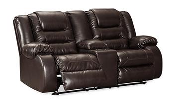 Vacherie Reclining Loveseat with Console